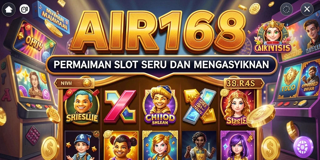 Gameplay AIR168 yang mengasyikkan dengan fitur menarik.