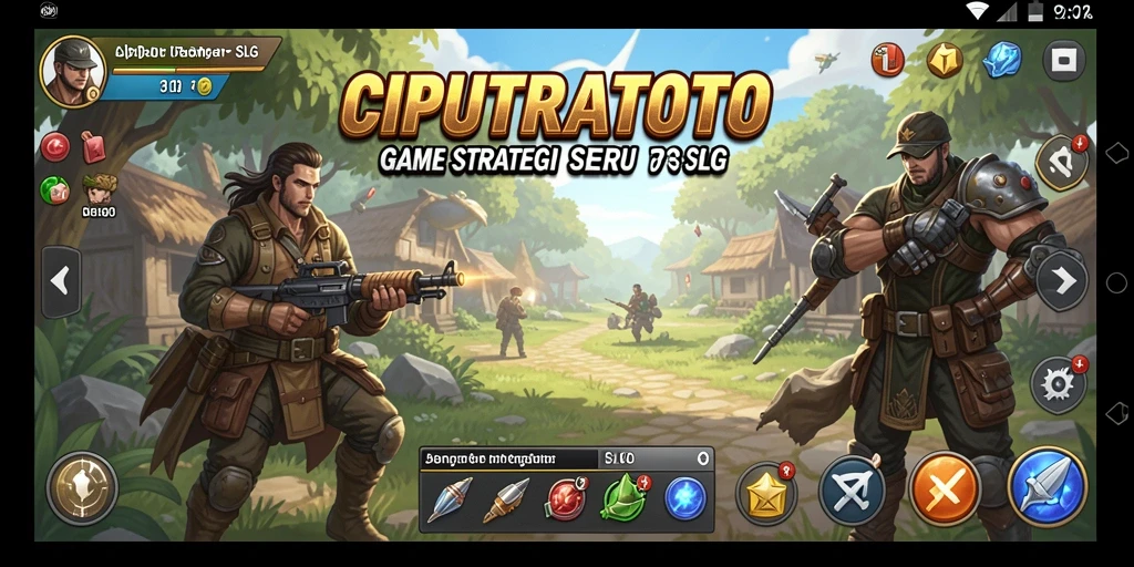Screenshot gameplay CIPUTRATOTO dengan aksi strategi mendebarkan.