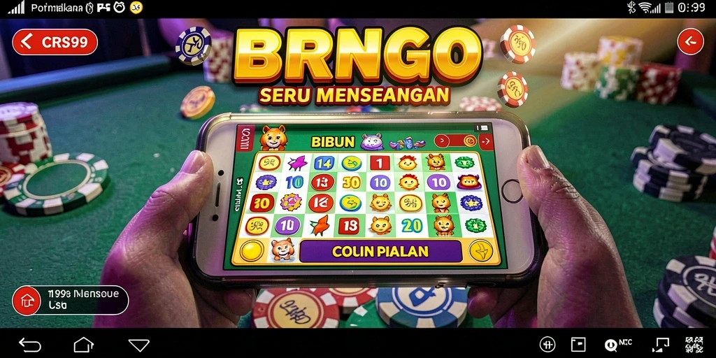 Tampilan menarik saat bermain Bingo di CRS99.