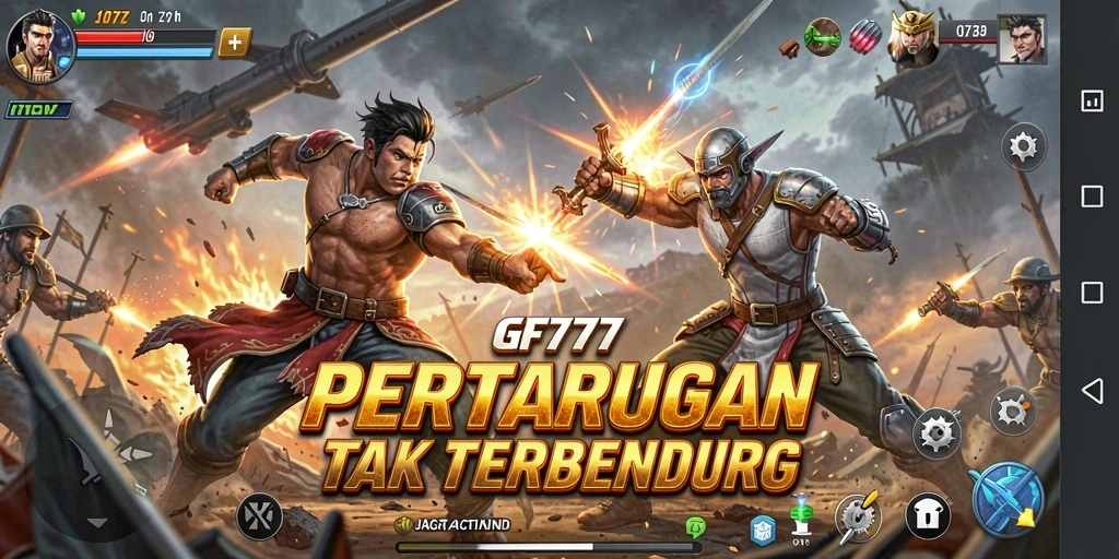 Tampilan gameplay seru dan mendebarkan di GF777.