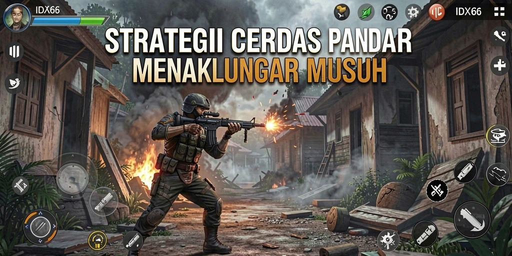 Tampilan gameplay seru dan strategi mendalam di IDX66.