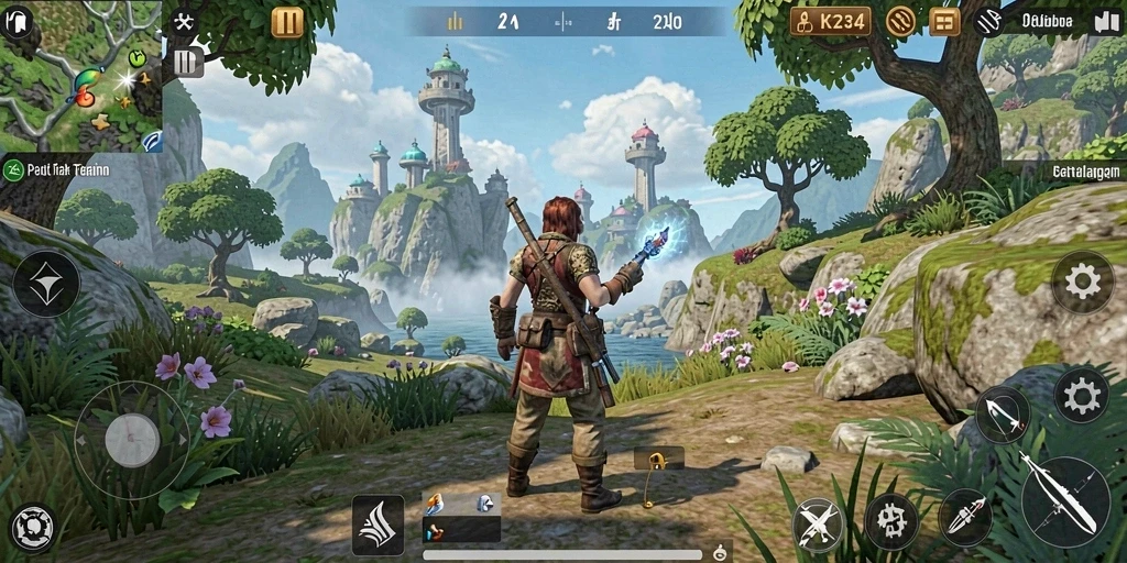 Gameplay K234 yang menakjubkan dalam dunia Open World.