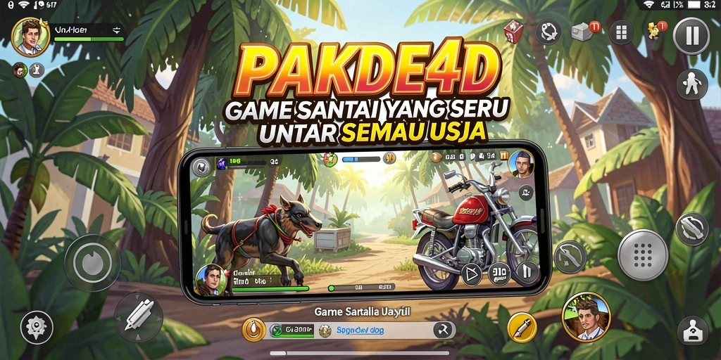 Tampilan gameplay PAKDE4D yang seru dan menarik.