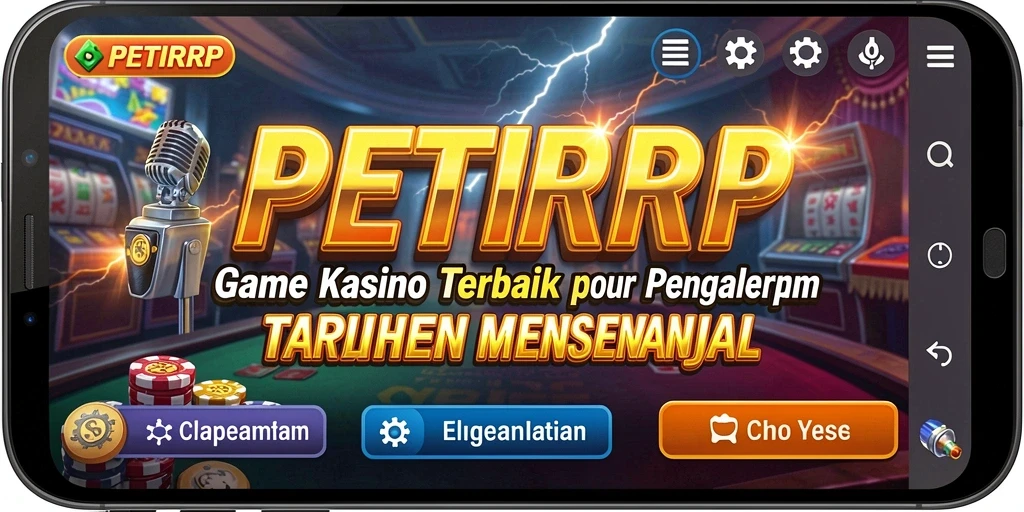 Tampilan menarik dalam gameplay Kasino PETIRRP yang menghibur.