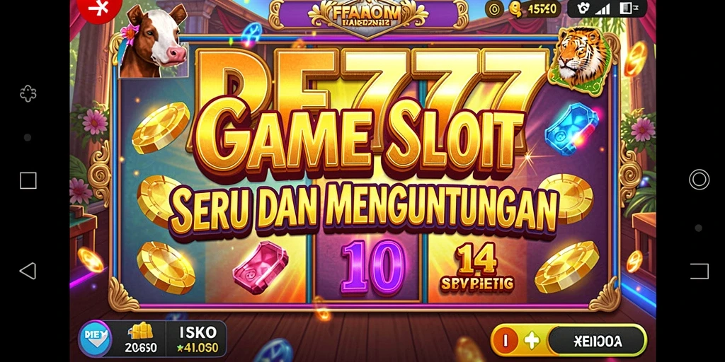 Tampilan gameplay menarik dari PF777 yang penuh warna.