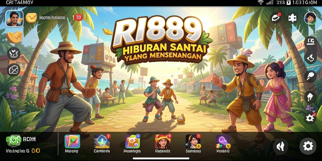 Screenshot gameplay RI889 menunjukkan keseruan bermain dan tantangan yang menyenangkan.