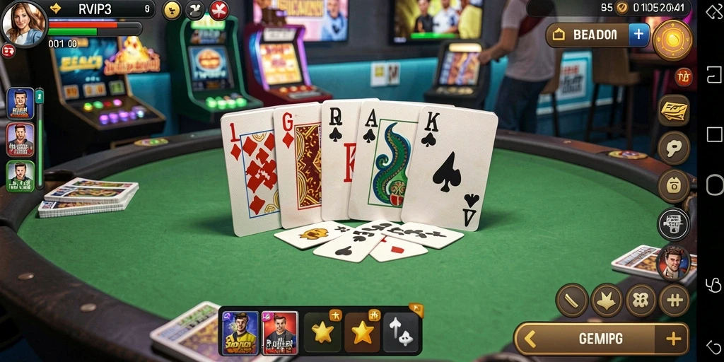 Tampilan gameplay seru dari RVIP3 dengan desain menarik.