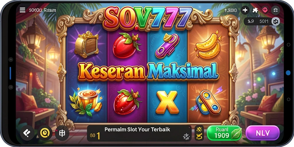 Tampilan menarik dari gameplay SOV777 yang mendebarkan.