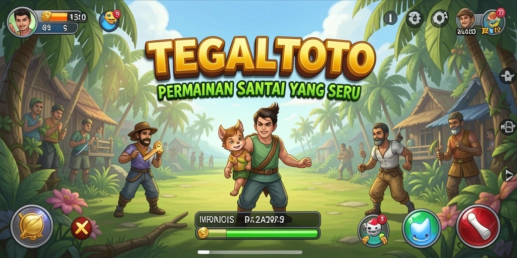 Tampilan gameplay yang seru dan menghibur dari TEGALTOTO.