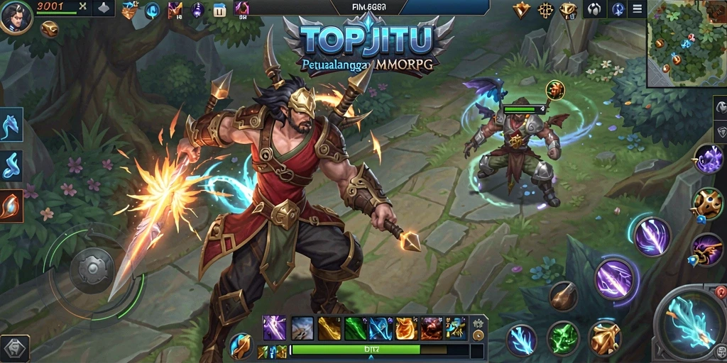 Gameplay seru dalam dunia fantasi yang menakjubkan di TOPJITU.