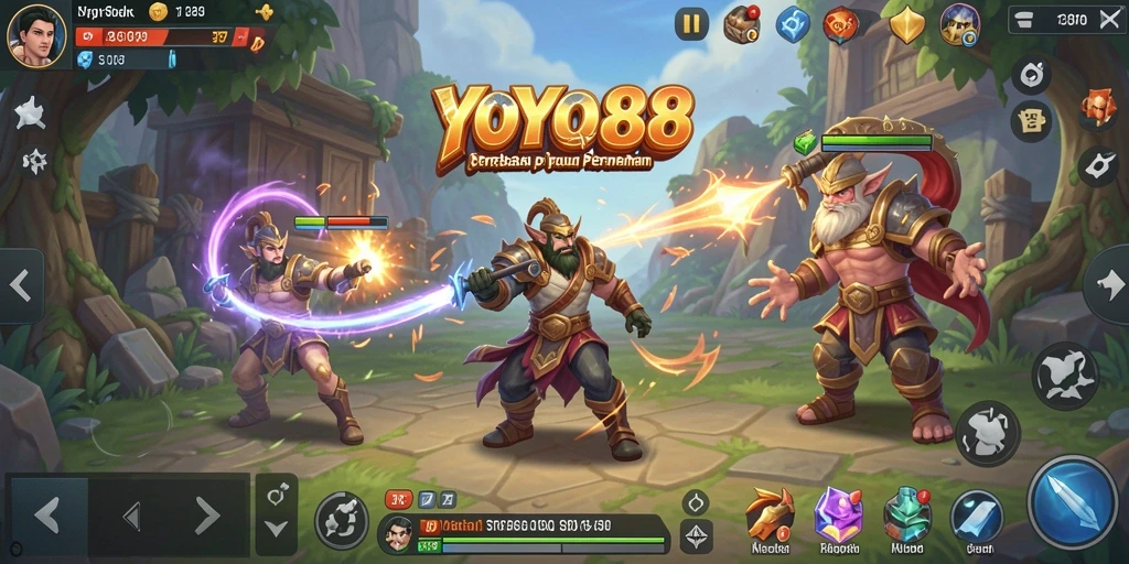 Cuplikan gameplay menarik dari YOYO88 dengan taktik strategis.